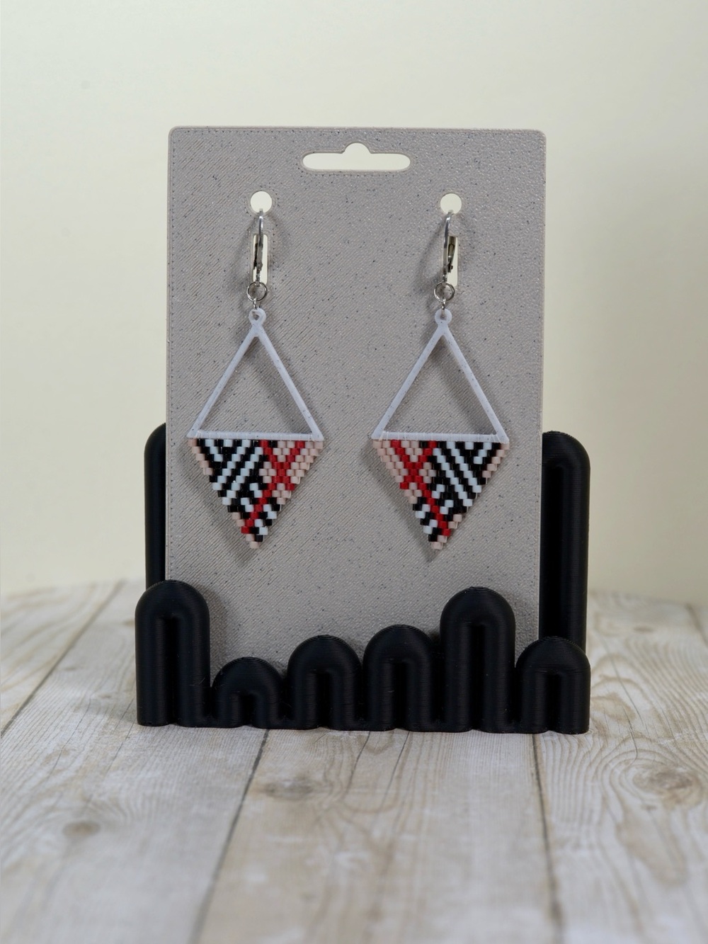 Handcrafted Beaded Earrings